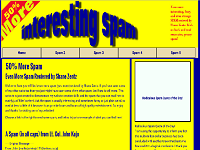 Spam Website by Shane Zentz